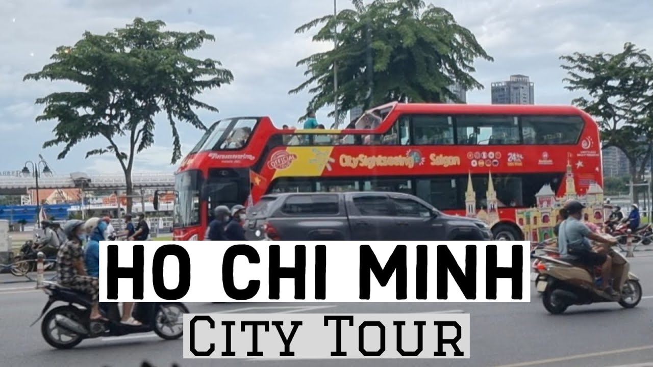 Ho Chi Minh City Tour by Red Bus I Vietnam Travel Vlog #95 Ep.14