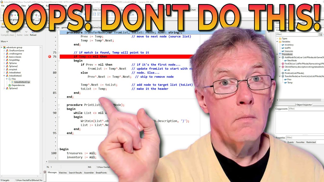 I Nearly Messed Up My Program. Learn From My Mistake!