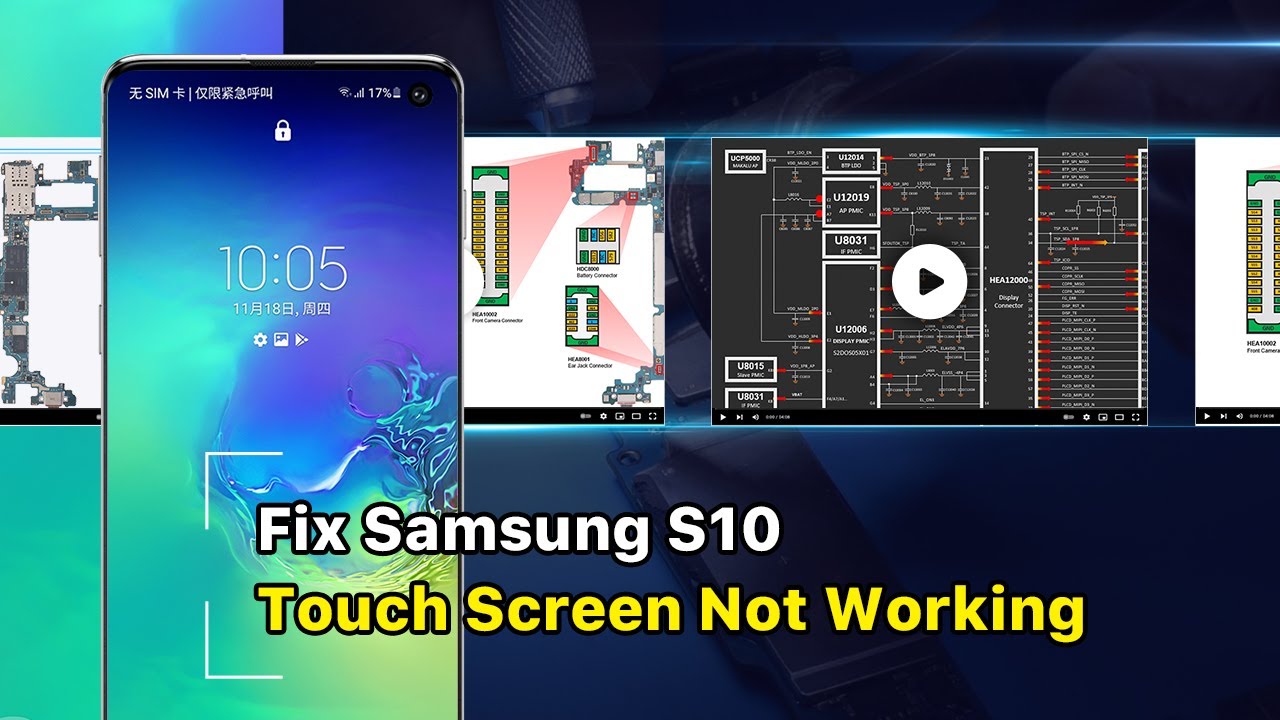 Как исправить неработающий сенсорный экран Samsung S10 | Советы Академии REWA