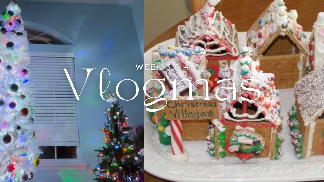 vlogmas week 3 & 4!! Christmas Eve, presents, games, and more🎄🎅❄️