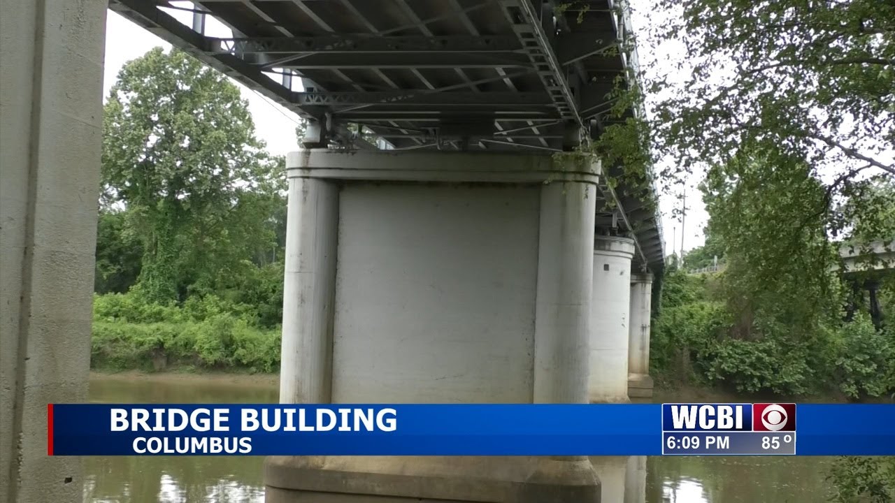 Big cranes, big job: Columbus Riverwalk bridge repair takes shape
