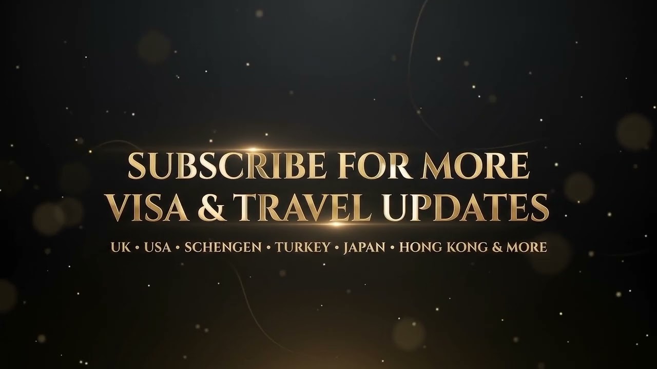 Visa & Travel Updates | UK &bull; USA &bull; Schengen &bull; Turkey &bull; Japan & More 🌍