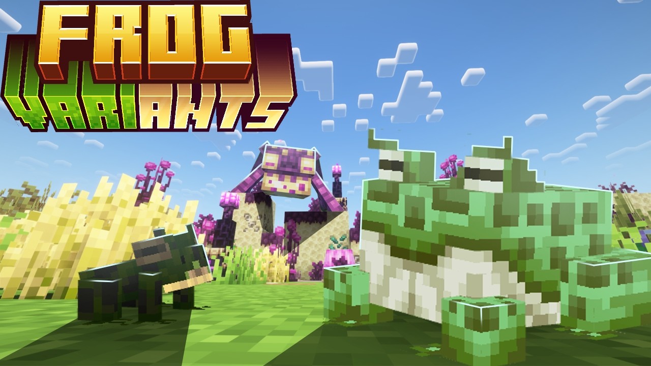 What if Minecraft had Frog Variants