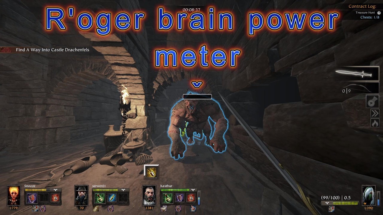 Vermintide, Playing castle tour guide in Drachenfels
