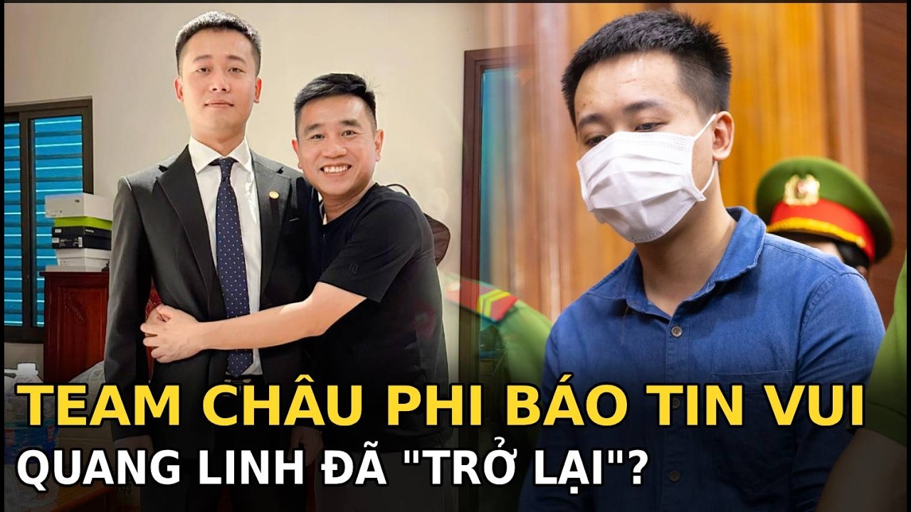 Team Ch&acirc;u Phi b&aacute;o tin vui Quang Linh đ&atilde; &ldquo;trở lại&rdquo;?