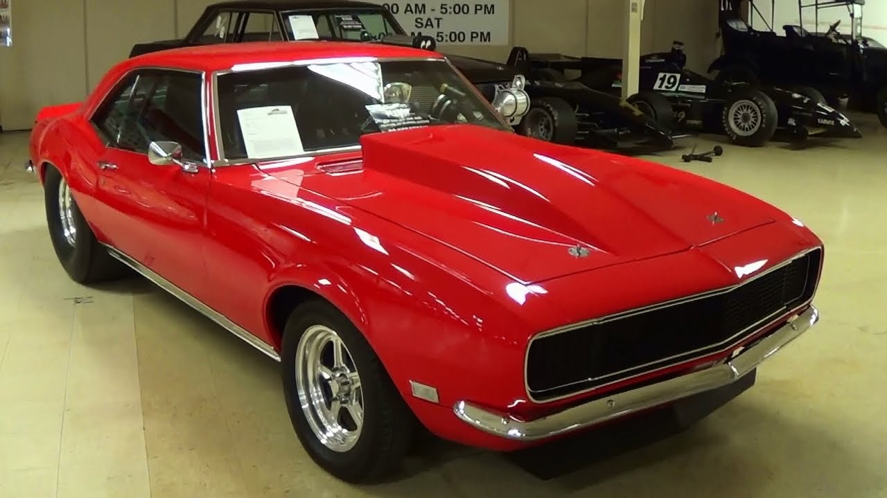 1968 Camaro Pro Street 502 Big-block V8 Tubbed Disc Brakes Turbo 400