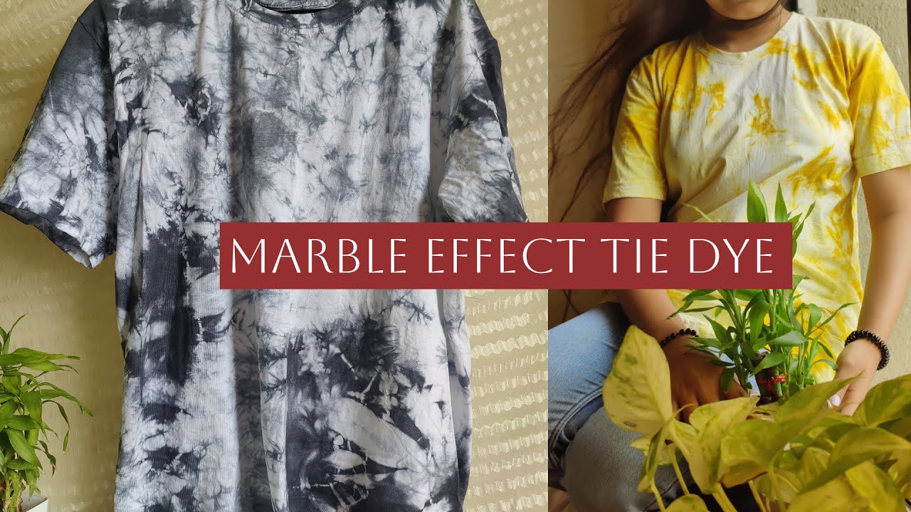 Marble Tie Dye Technique