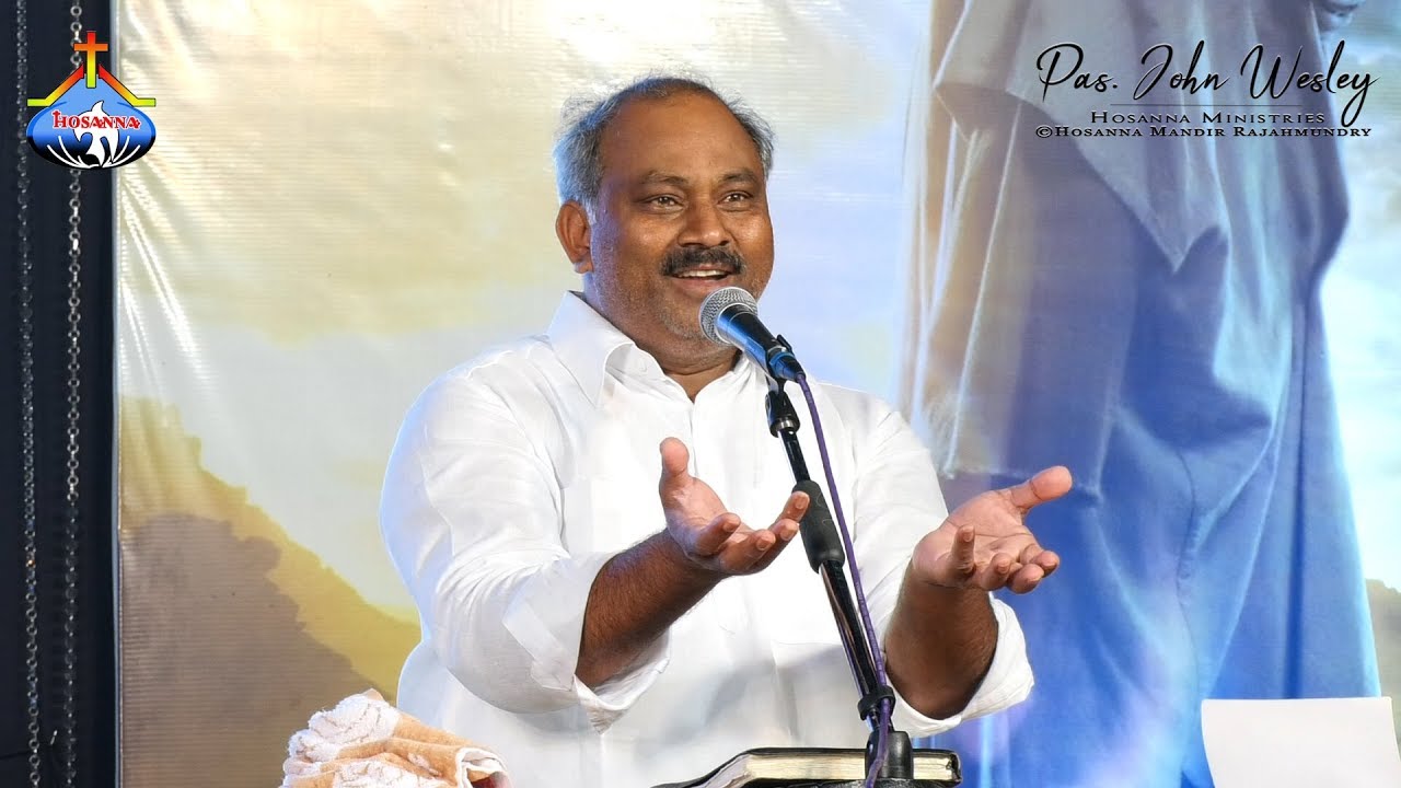 23.1.2020 LIVE GUNTUR - GOSPEL MEETING DAY3 - MESSAGE BY PAS.JOHN WESLEY ANNA