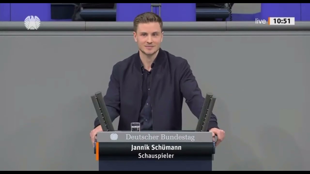 🌈 Jannik Schümann | Bundestag Gedenken an queere NS-Opfer § 175 Karl Gorath (1912-2003) @NoAfD