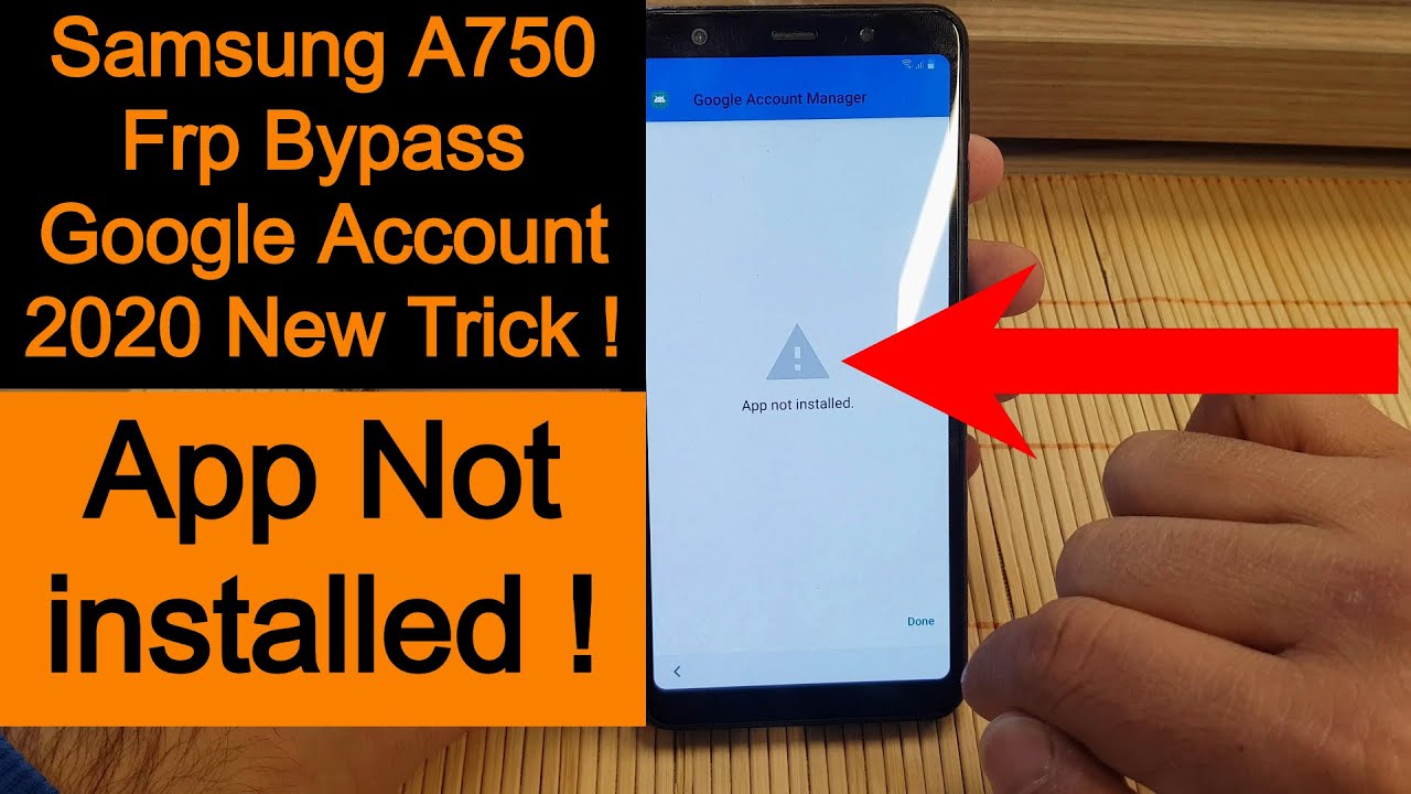 Samsung A7 2018 (A750) Google Account Problemi 2020 -  Pc olmadan #25