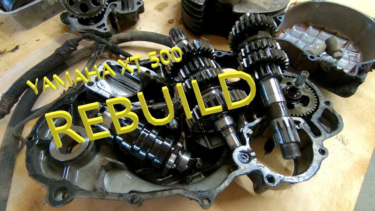 Разборка двигателя XT 500