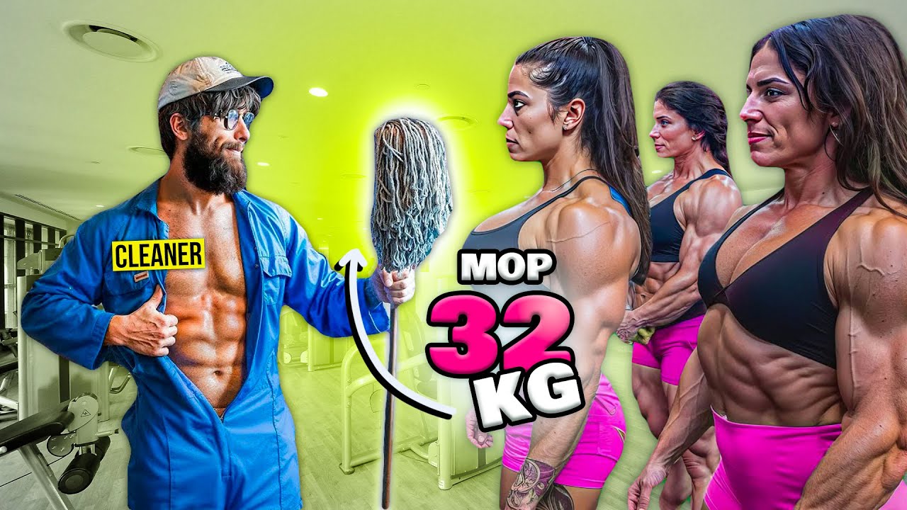 РОЗЫГРЫШ в спортзале Anatoly удался! Поднятие гантелей на 32 кг — вирусный тренд 😱 #2