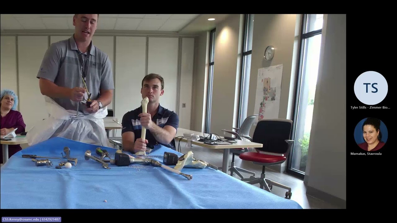 Zimmer Biomet Total Hip Demonstration 2025