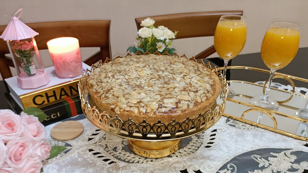 Tarte aux noix طرت سهلة بمقادير بسيطة ❤️