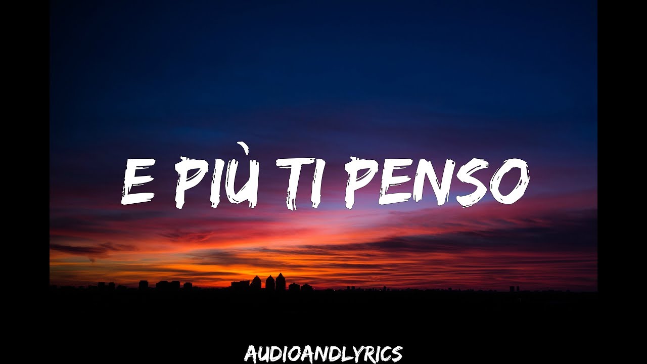 Andrea Bocelli & Ariana Grande - E Pi&ugrave; Ti Penso (Lyrics)