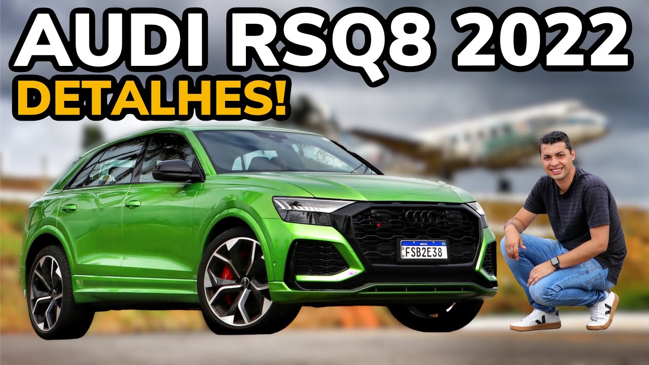 Novo Audi RS Q8 2022 em Detalhes! O SUV mais rápido do Brasil! - Falando de Carros