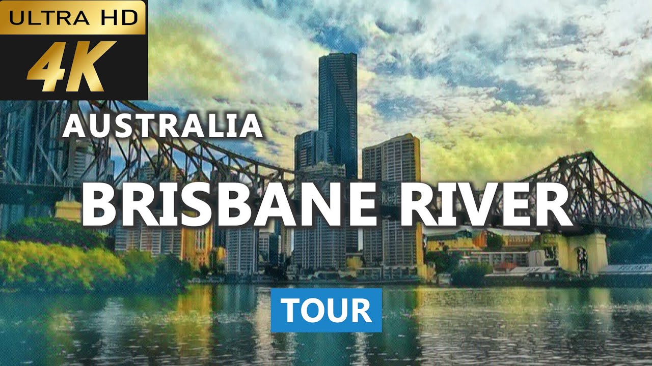 [4k] Brisbane River Tour | Brisbane River Ferry | Brisbane Travel Guide | Brisbane Australia