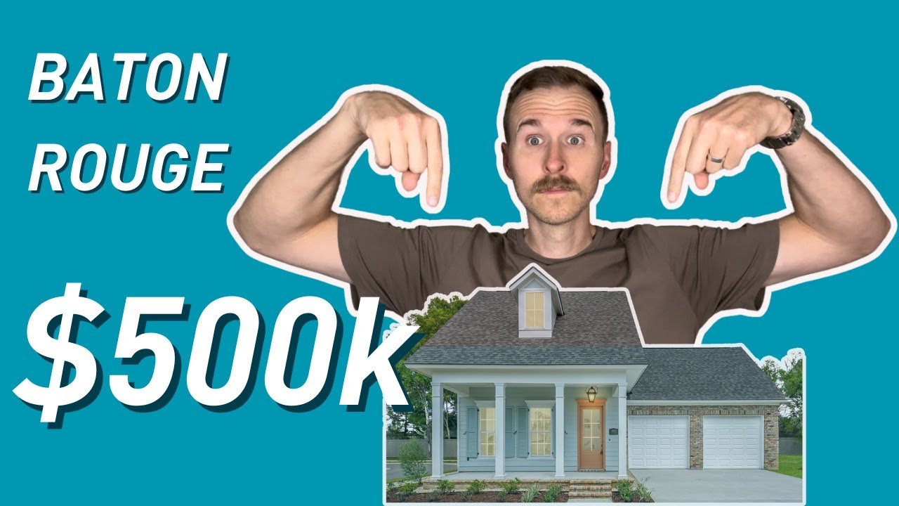 Exploring An Incredible $500,000 New Construction Home In Baton Rouge, LA