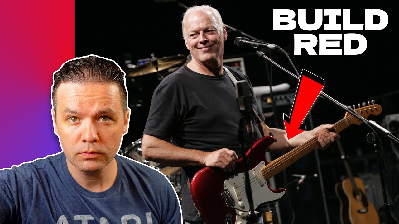 Build your own custom David Gilmour Red Stratocaster