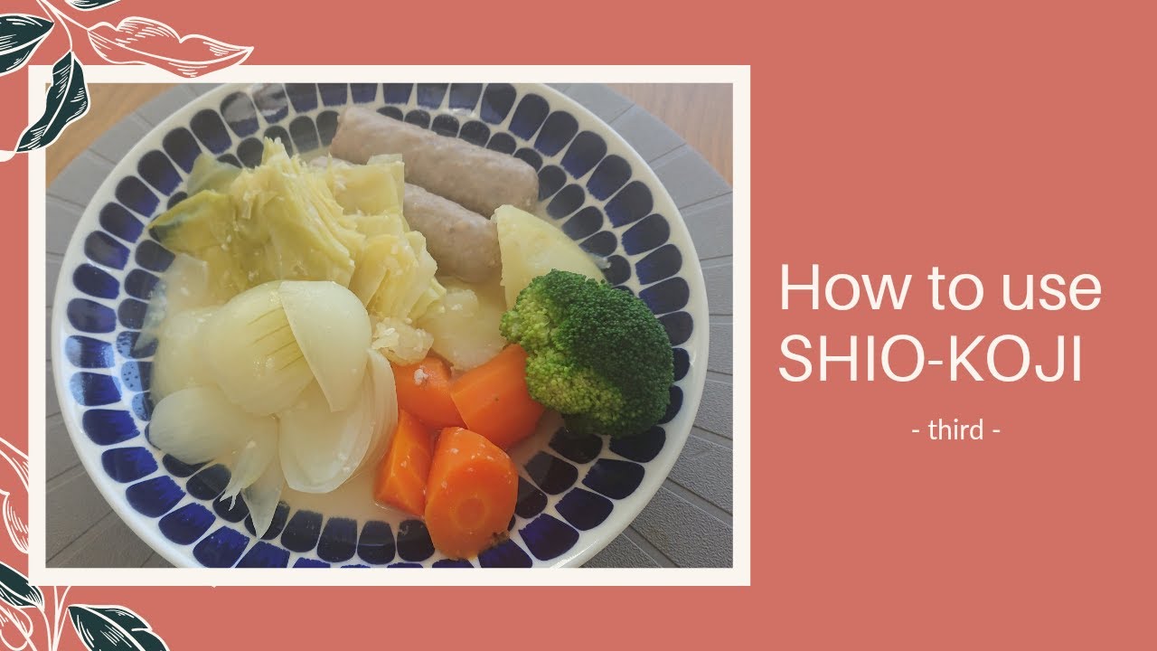 How to use SHIO-KOJI 3