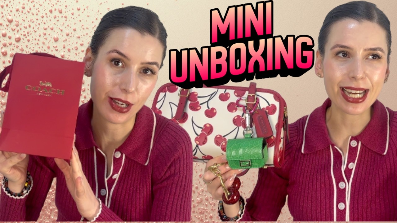 Распаковка мини-товаров COACH! (совсем не то, чего я ожидала) 😂🍒