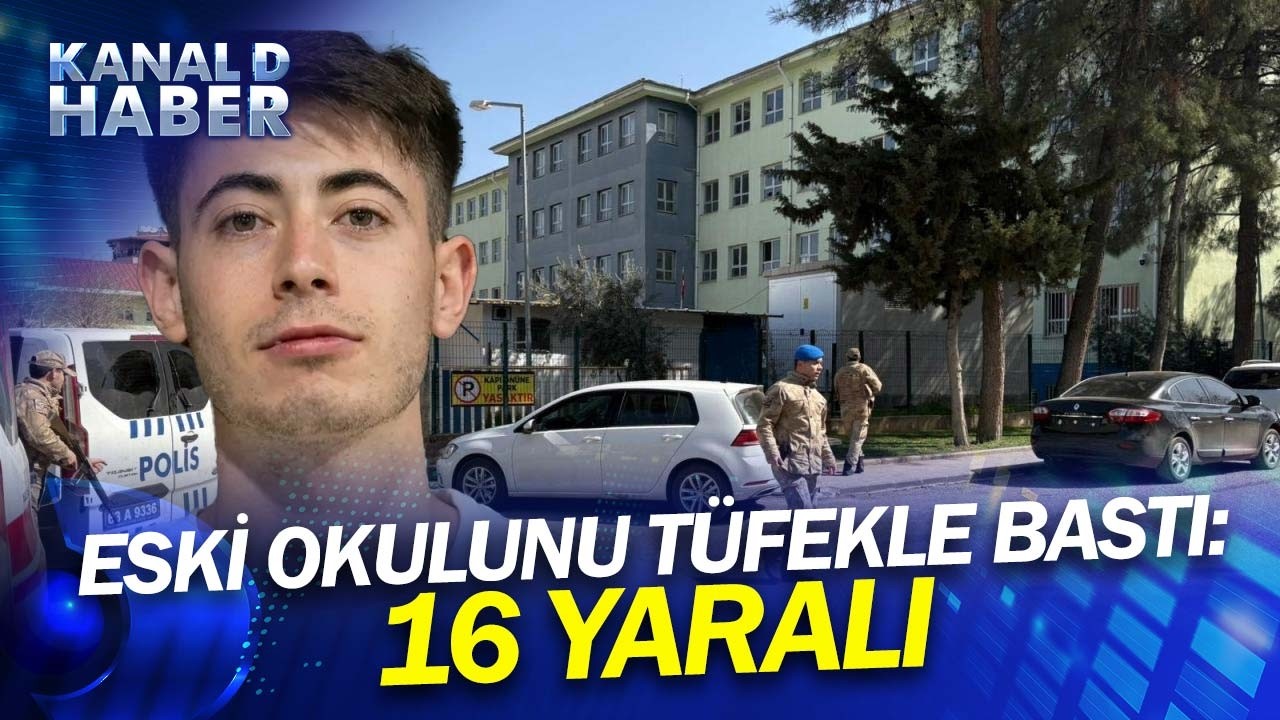 Pompalı T&uuml;fekle Okula Girdi! Şanlıurfa'da Okula Silahlı Saldırı: 16 Yaralı