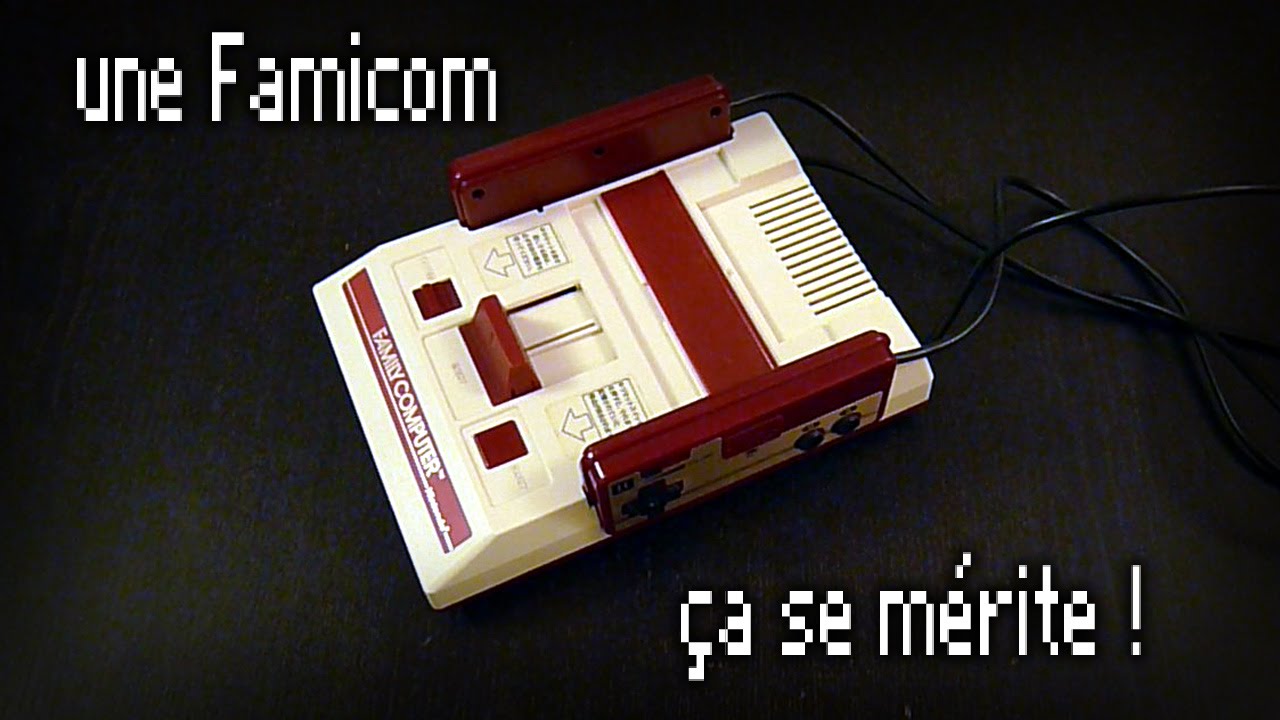 une Famicom, ça se mérite ! ( Famicom RF : test et AV mod )