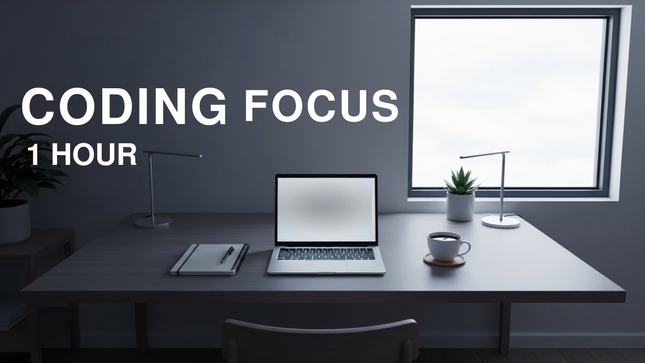 1 Hour Coding Focus Music | Minimal Ambient for Deep Work