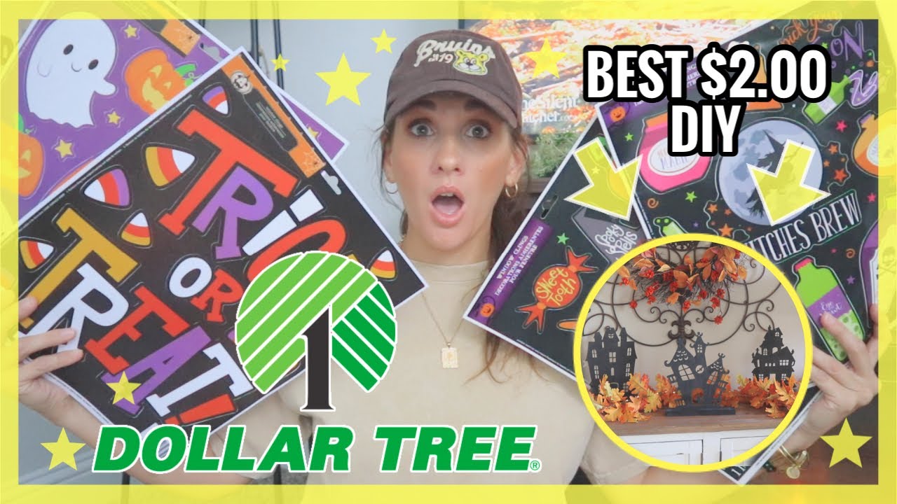 DOLLAR TREE HAUL | BEST HALLOWEEN DIY EVER!! | MUST WATCH HAUL & DIY