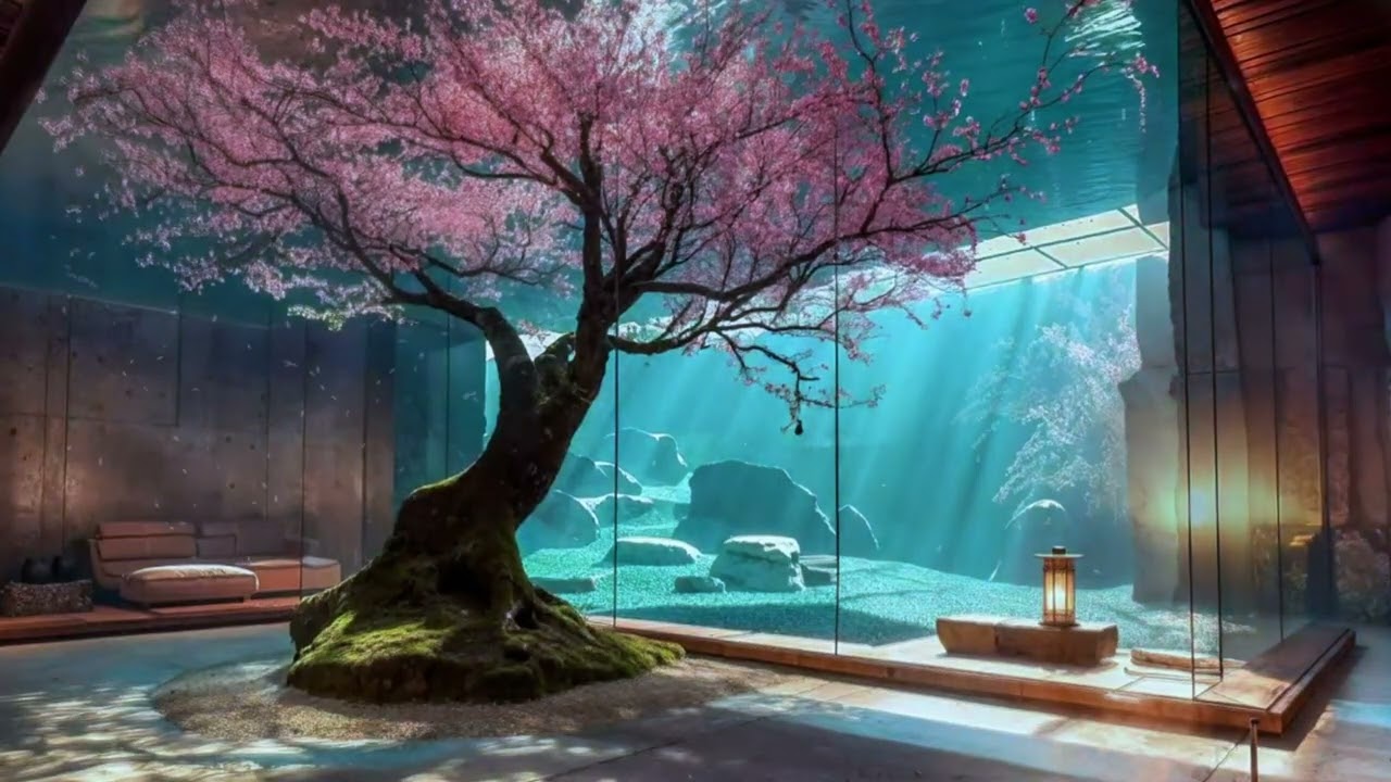 Deep Zen Underwater: 432Hz Japanese Garden Ambient for Sleep & Stress Relief (Koun Ryusui)