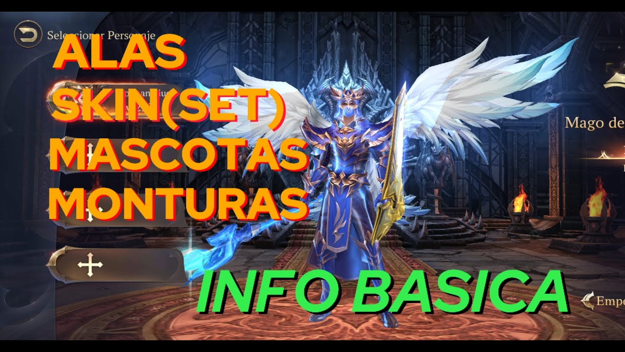 MU Dark Epoch 2025 -ALAS,SKIN DE SET,MASCOTAS Y MONTURAS.