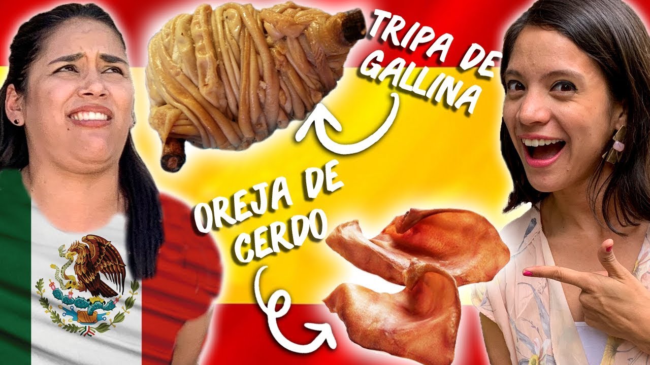 MEXICANA QUISQUILLOSA PRUEBA COMIDA ESPAÑOLA RARA - La Cooquette