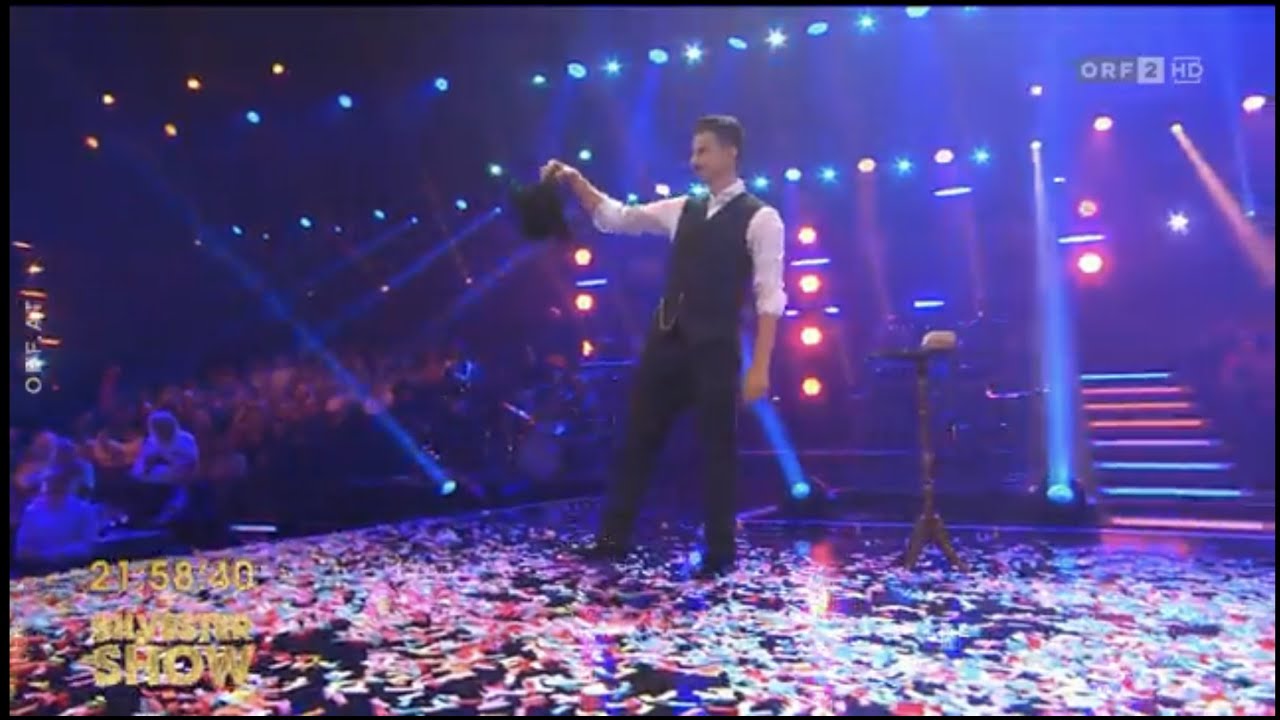 Wolfgang Moser in der ARD  SILVESTERSHOW 2021/22,  