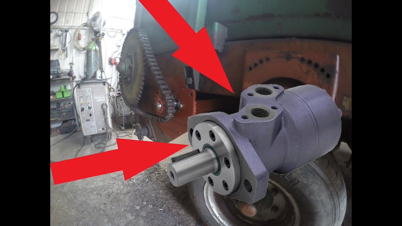 VLOG34# 😲MONTUJĘ SILNIK HYDRAULICZNY W ROZRZUTNIKU💩💩
