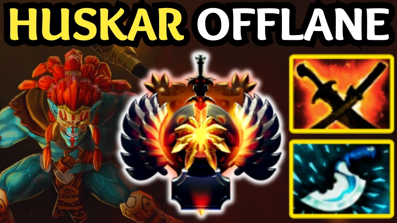 🔥 8000 MMR IMMORTAL HUSKAR Offlane — High Impact | Dota 2 Gameplay 🔥