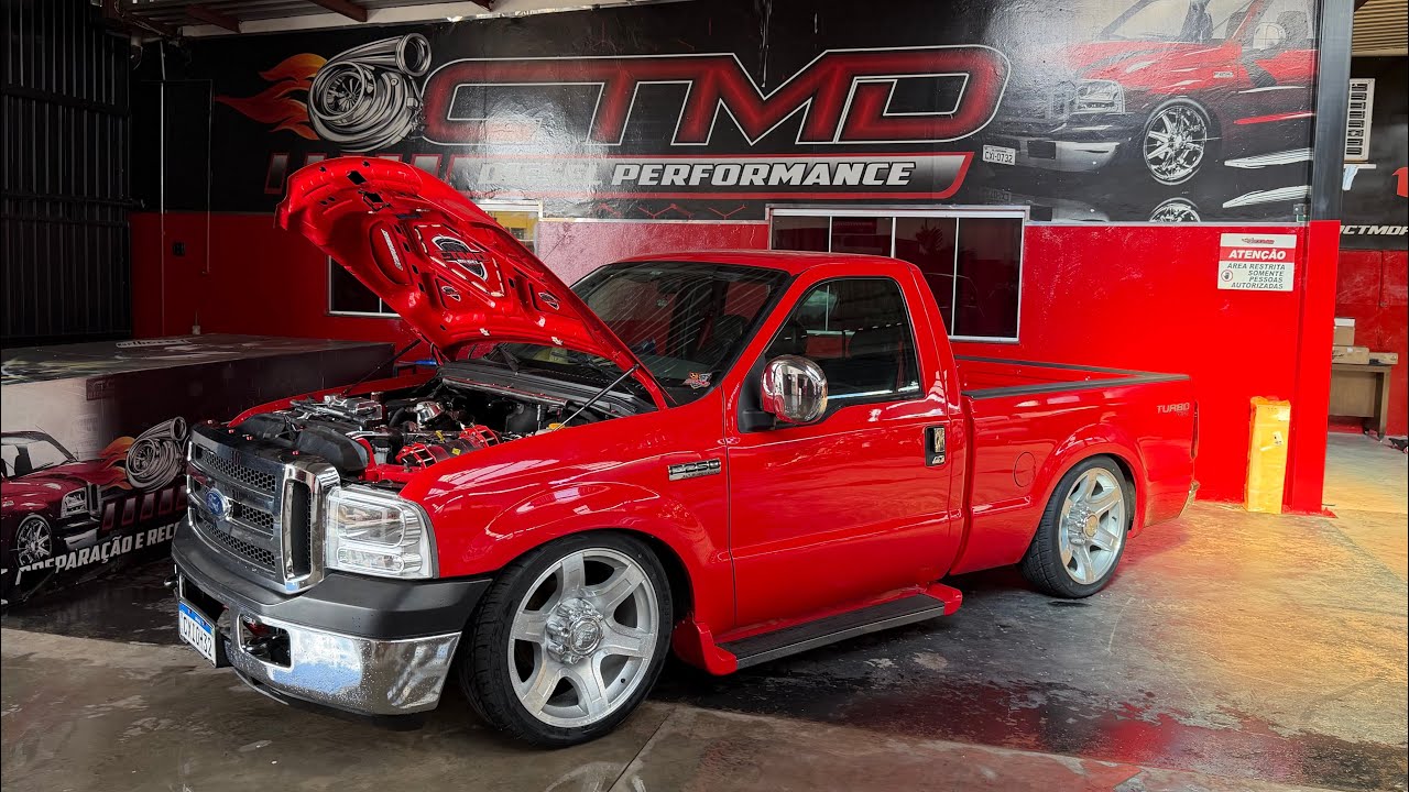 F250 DA CTMD COM MAIS DE 500 CAVALOS COLANDO PAINEL - 180KM/H DE 4ª MARCHA  🔥 