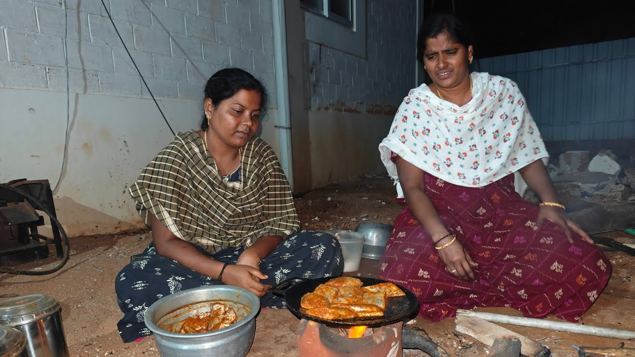 ரொம்ப நாளைக்கு அப்புறம் இரவு நேரத்தில் சமையல் 