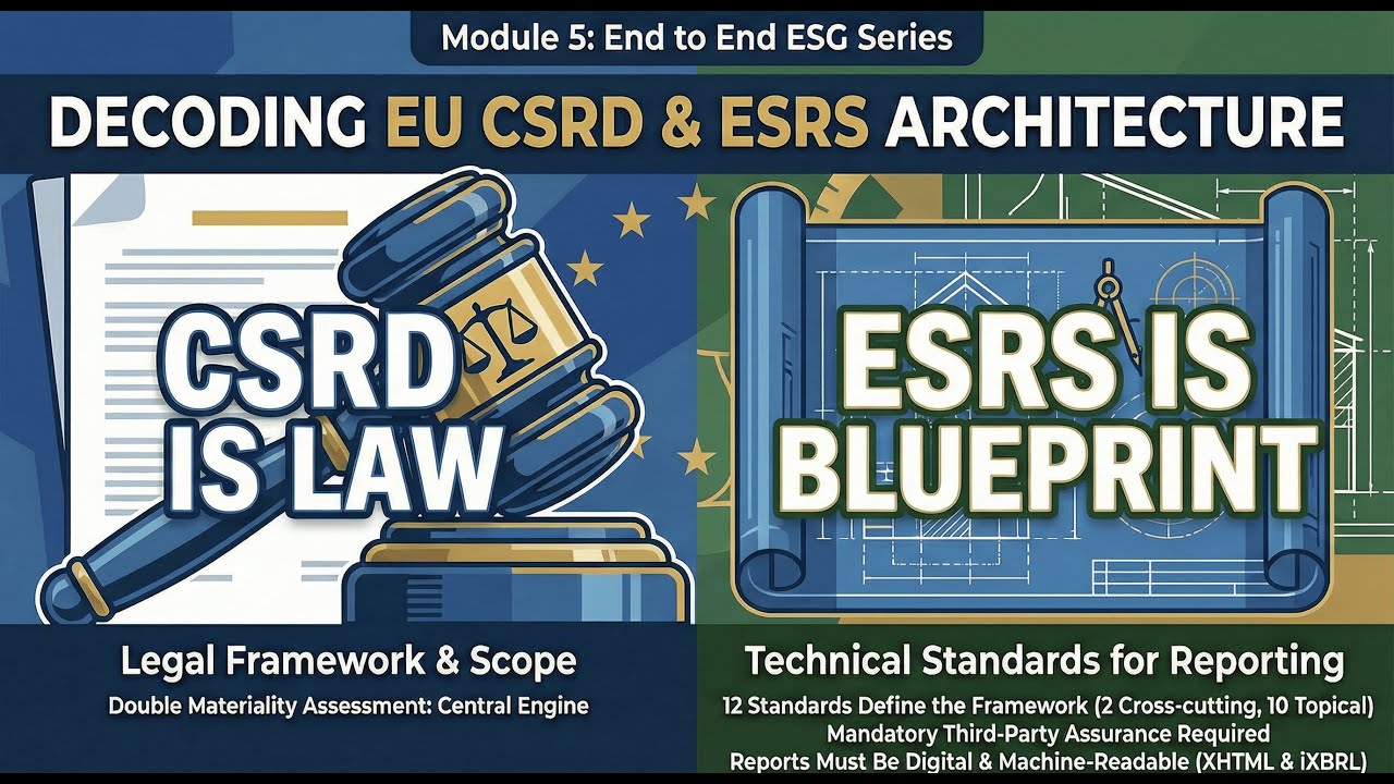 Module 5 Decoding CSRD and ESRS Overview