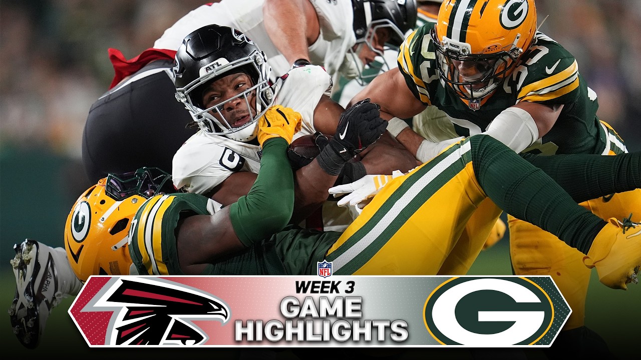 Atlanta Falcons vs Green Bay Packers Game Highlights | 2026 NFL Season Week 3
