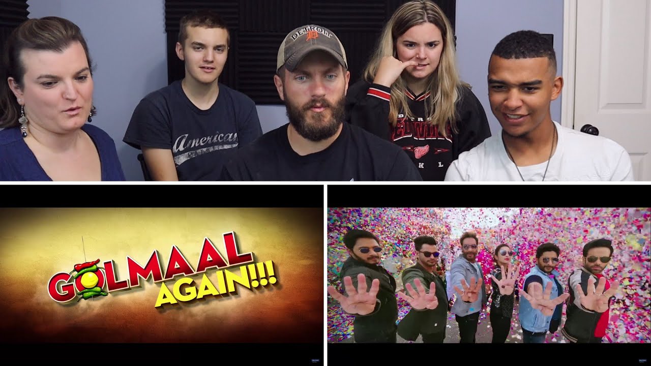 Golmaal Again Трейлер РЕАКЦИЯ! | Рохит Шетти | Аджай Девгн