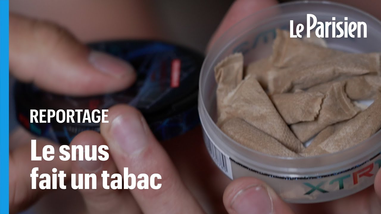 Tabac à sucer : interdit en France, le snus séduit les plus jeunes