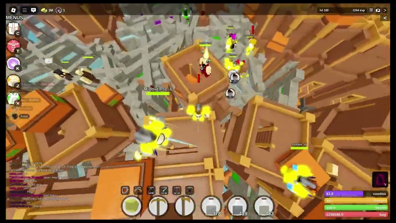 booga booga Reborn PvP #68 + war