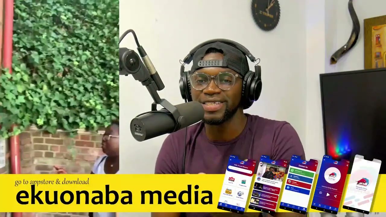 some Ghanaians in UK + Ghana High Commission l3ak Video! Embassy ns3ms3m
