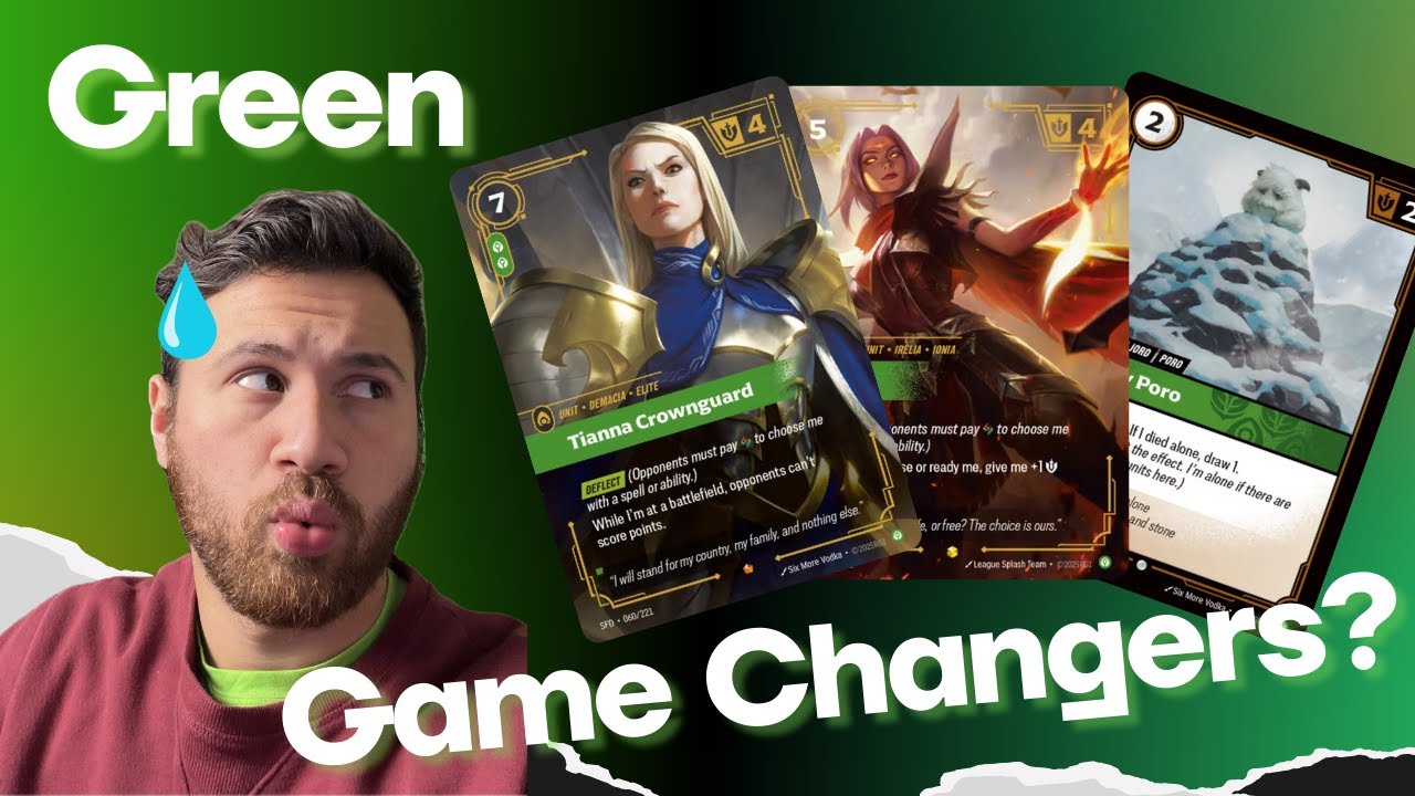 Абсолютная мощь!!! Обзор зелёного набора Spiritforged Riftbound TCG