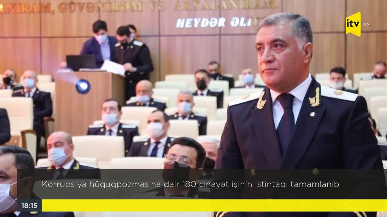 Korrupsiya hüquqpozmasına dair 180 cinayət işinin istintaqı tamamlanıb