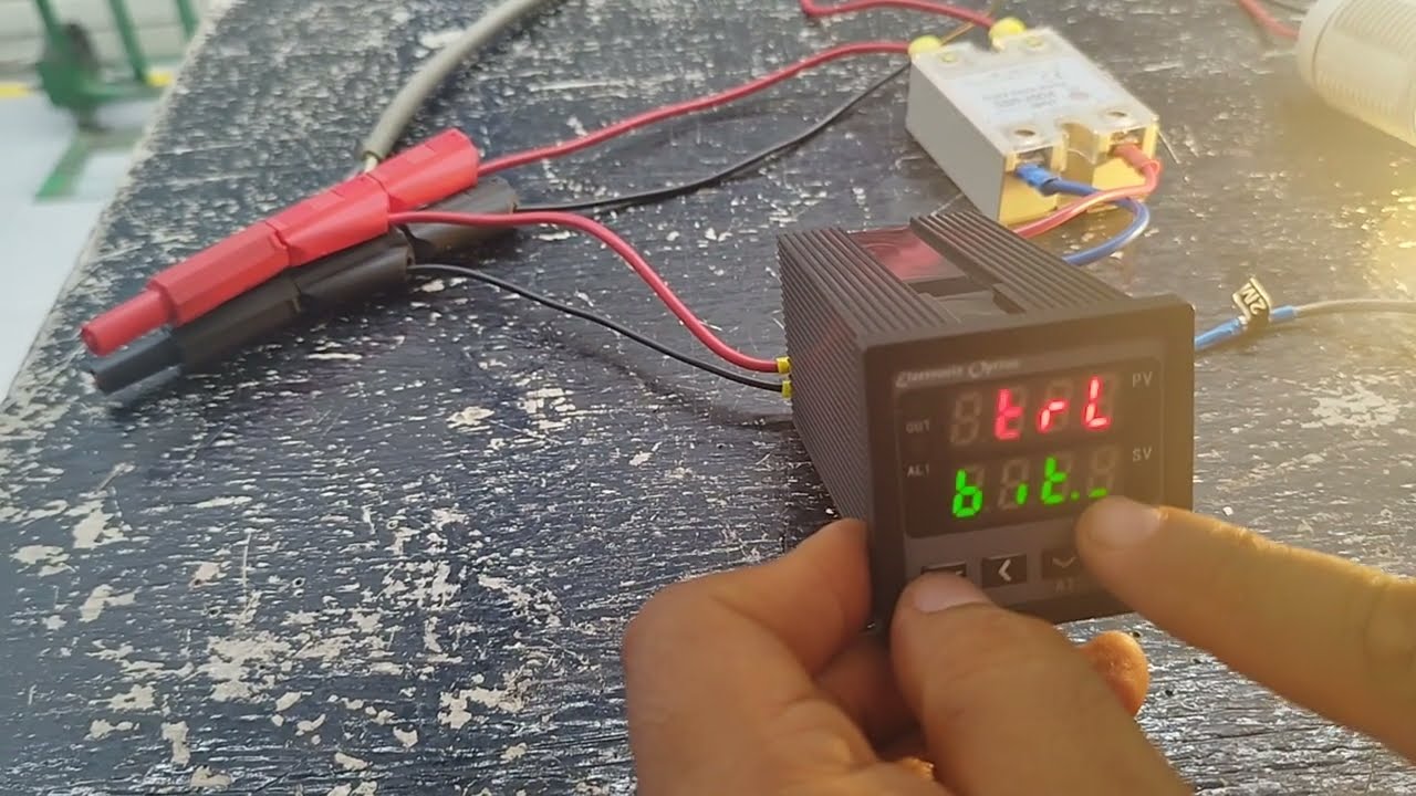 Controlador de Temperatura con salida de voltaje DC para SSR con control DC