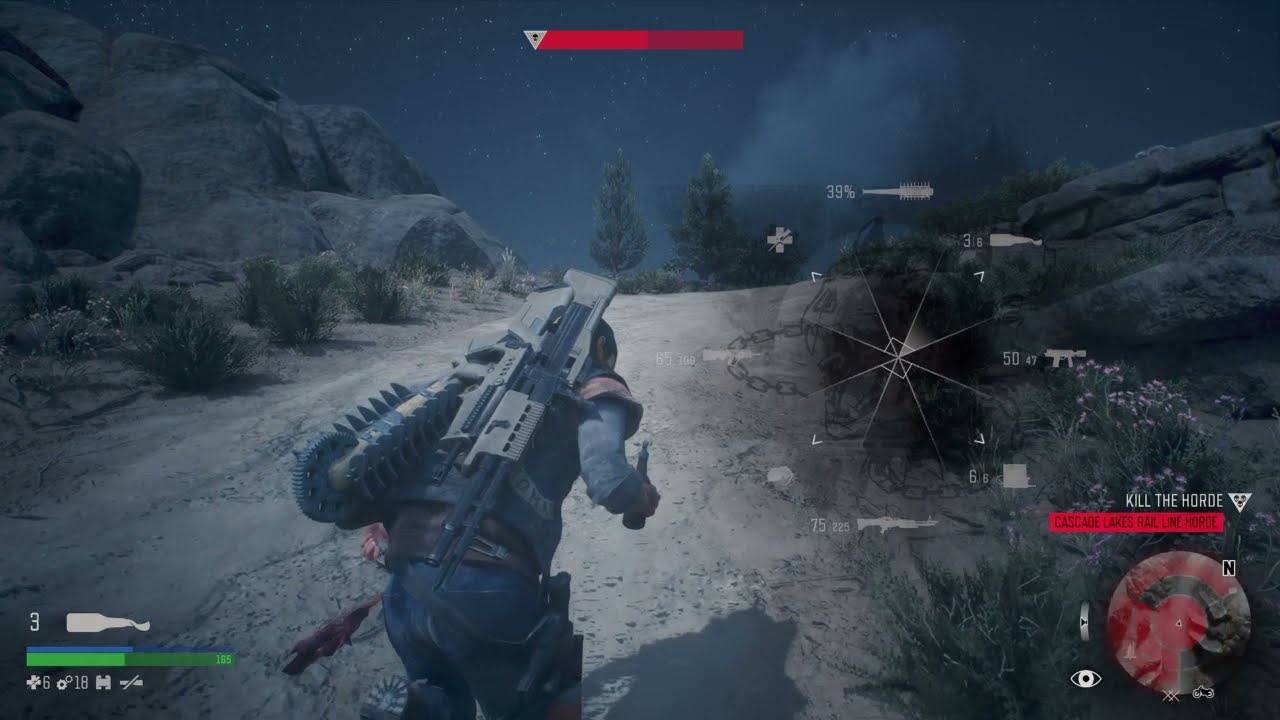 Days Gone - Cascade Rail line Horde - Diamond Lake