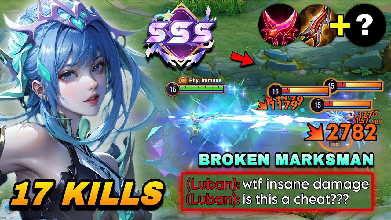 SSS! 17 KILLS CONSORT YU IS BROKEN - THIS IS WHY YOU NEED TO USE HER IN RANK! | HONOR OF KINGS