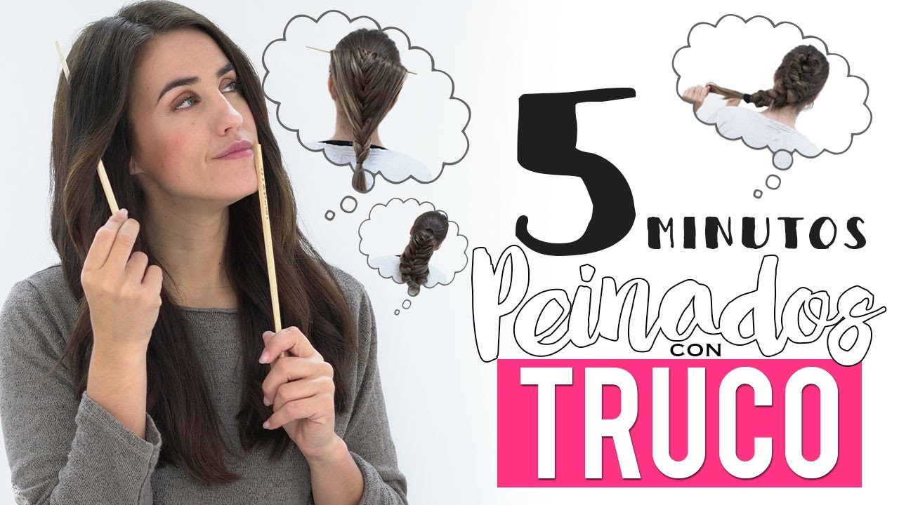 PROBANDO TRUCOS PARA HACER PEINADOS EN 5 MINUTOS | PATRY JORDAN