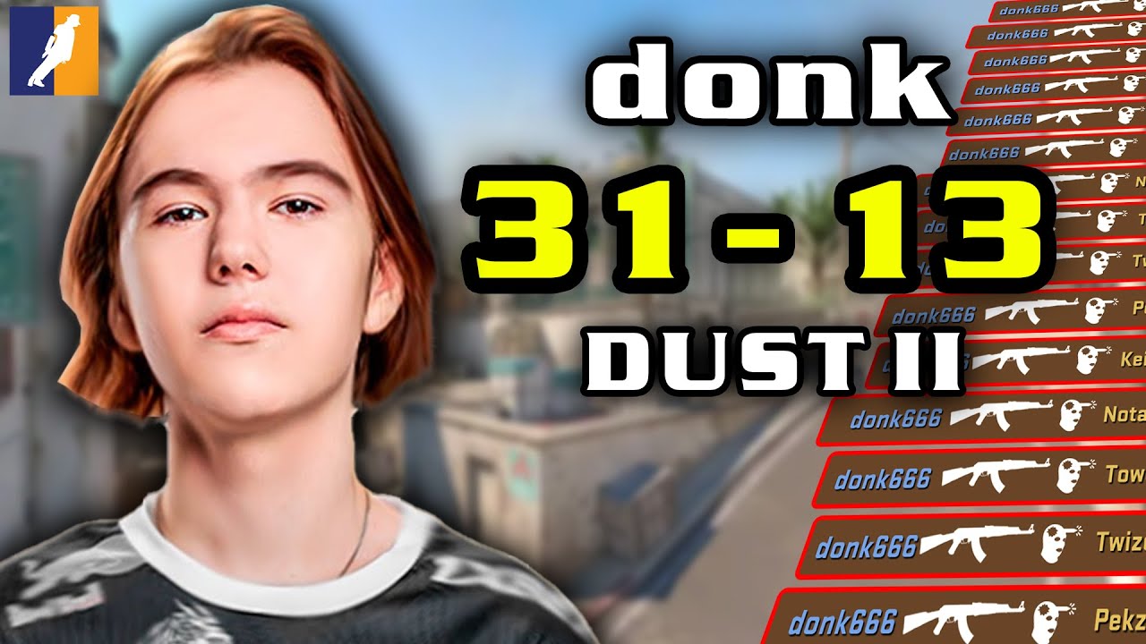 [POV PEEK] donk (31-13) | Dust II | Рейтинг Faceit | 28 января 2026 г.